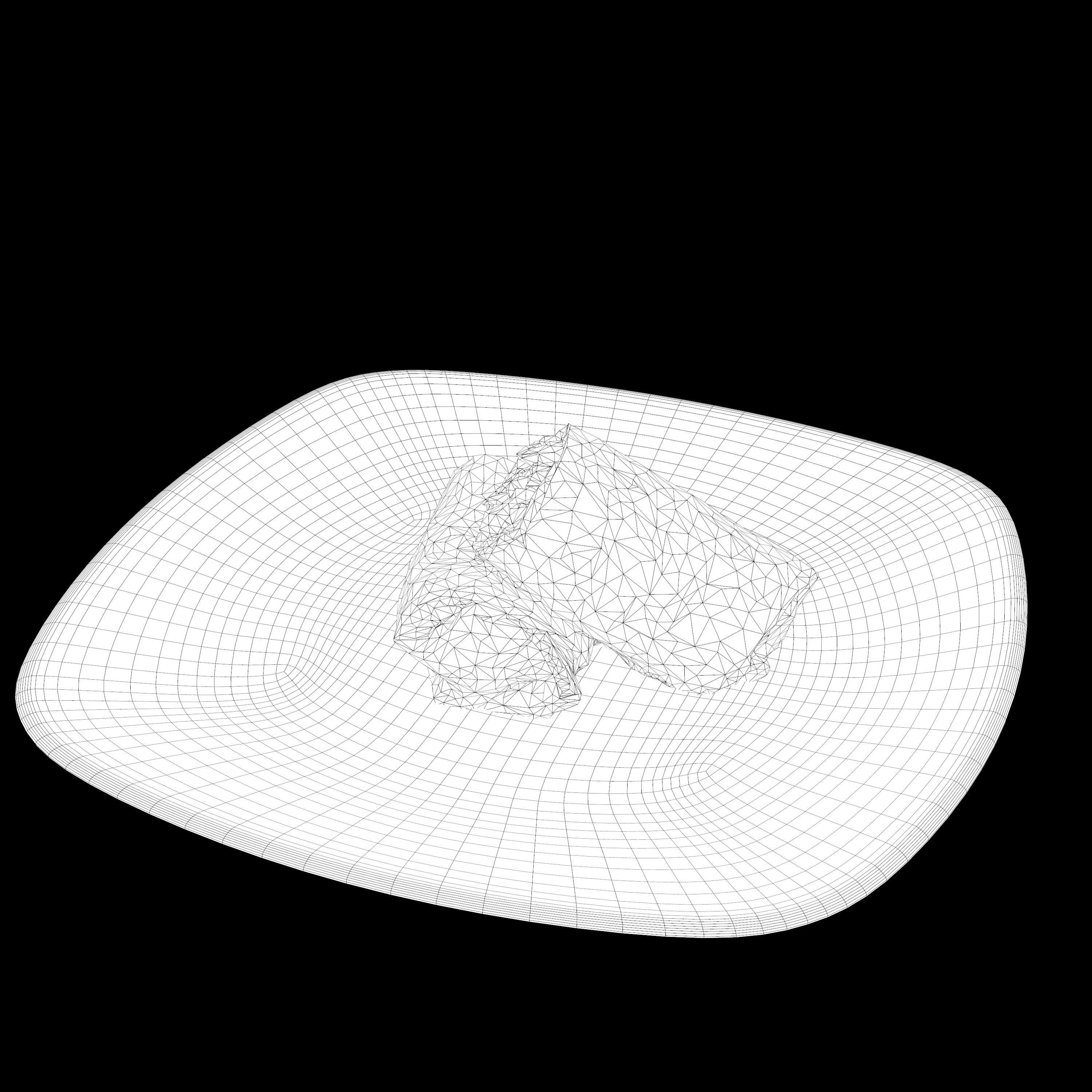 shawarma Low-poly 3D model two burritos on plate Low-poly 3D model_13