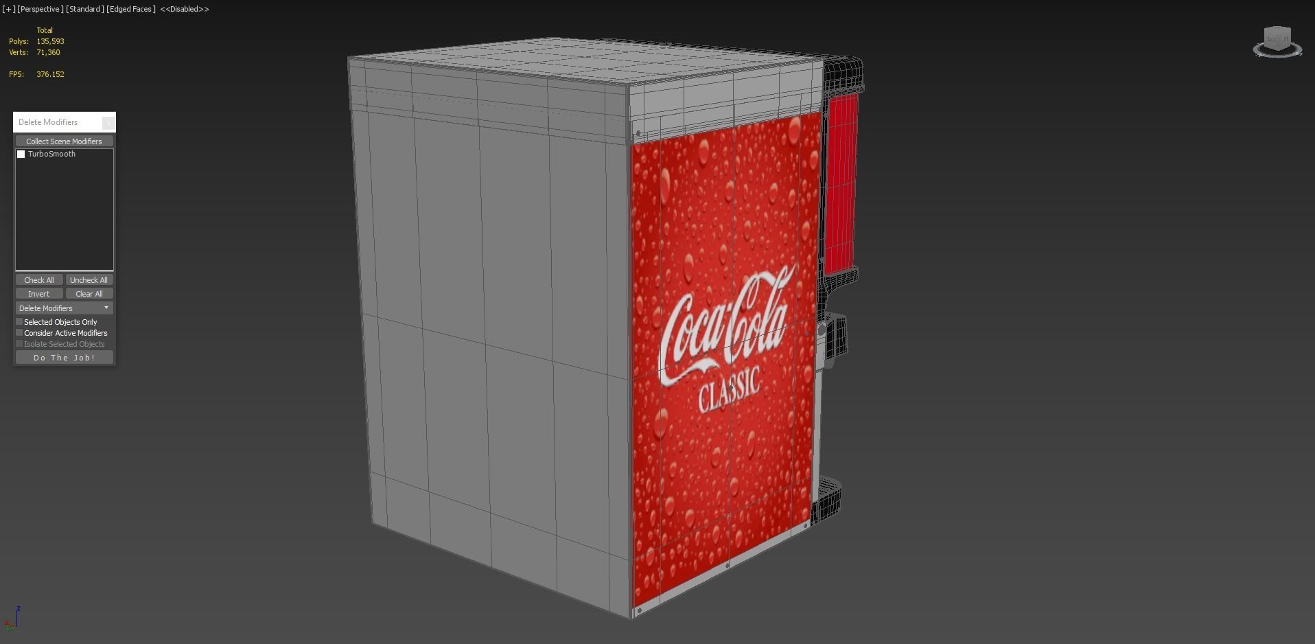 8-Flavor Ice and Beverage Soda Fountain System 3D model_7