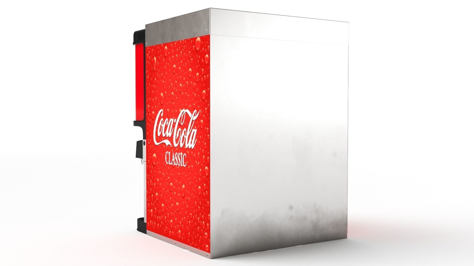 8-Flavor Ice and Beverage Soda Fountain System 3D model_23