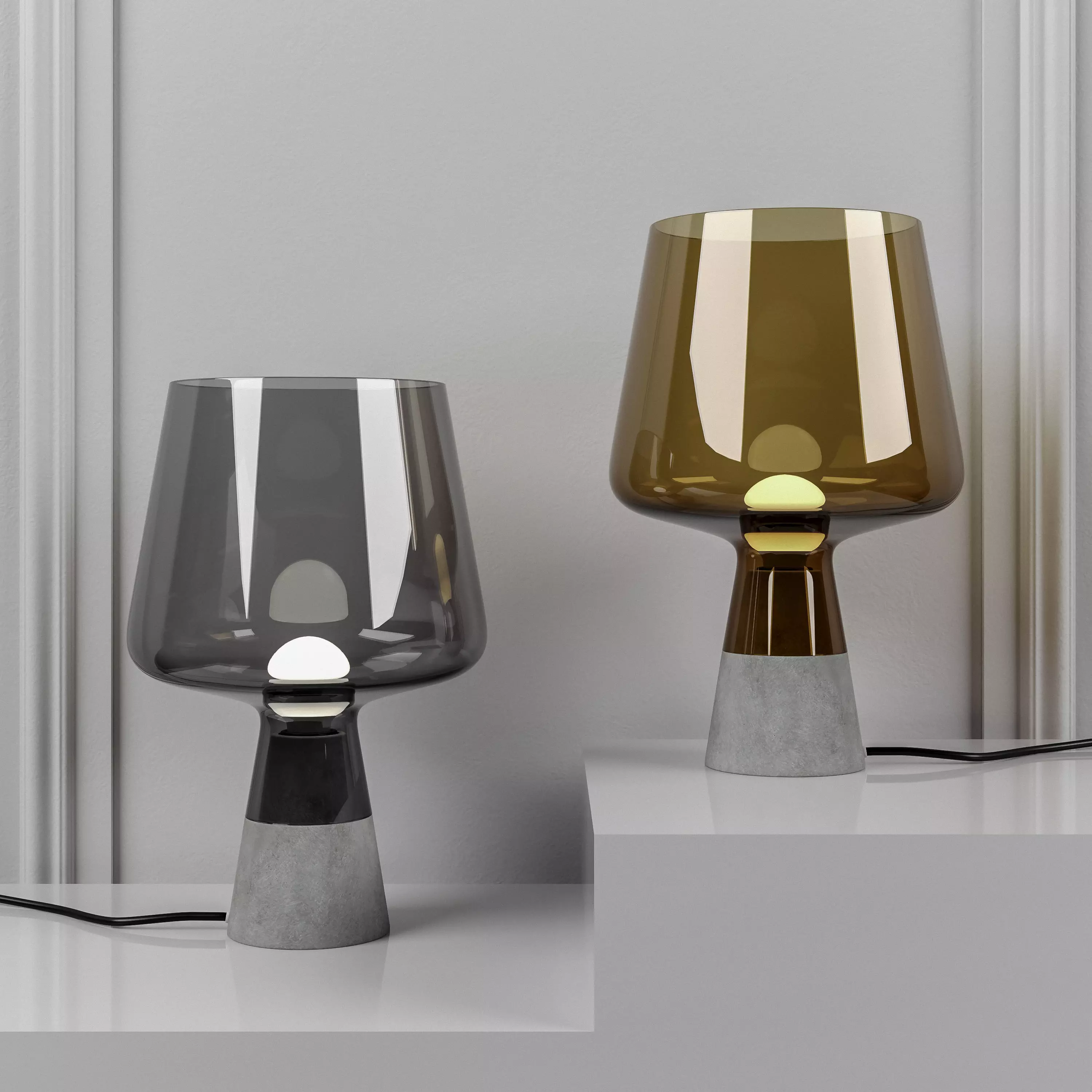 Leimu Lamp 3D model_0