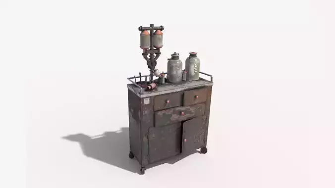 Abandoned Science -Medical Equipment