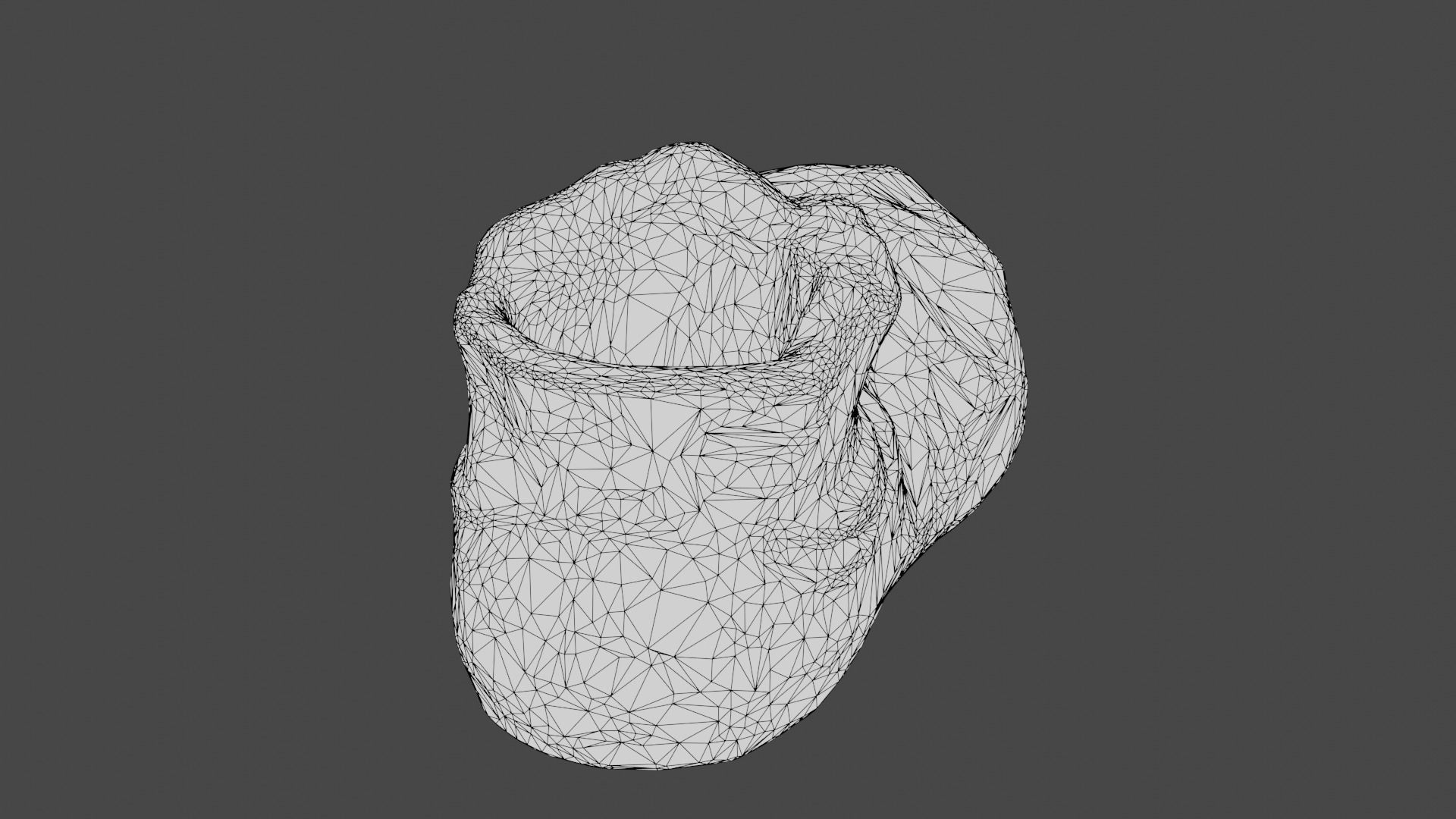 Garden Boot flowerpot Low-poly 3D model_18