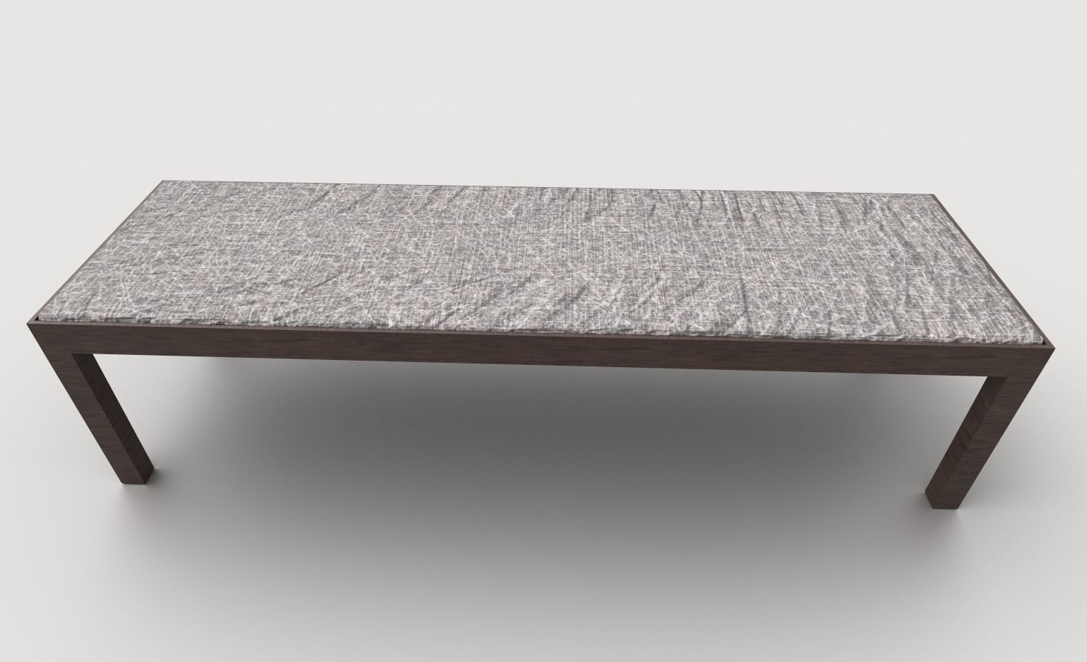 Bed bench Free 3D model_2