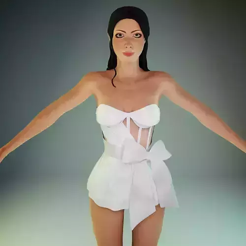 Woman fashion outfit v8