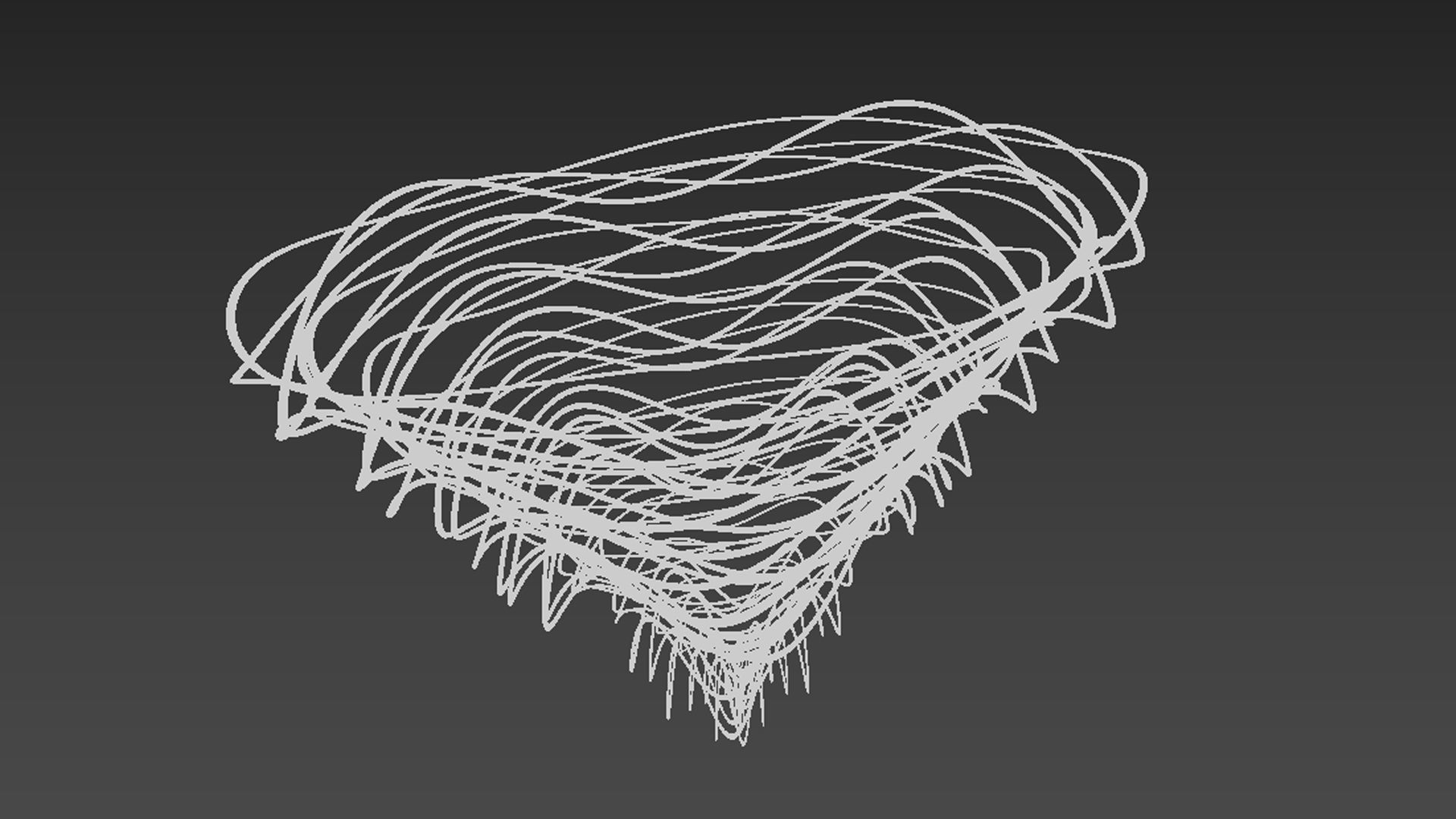 A LED Chandelier Inspired by Pearl Curtain - PRECIOSA Lightning 3D model_4