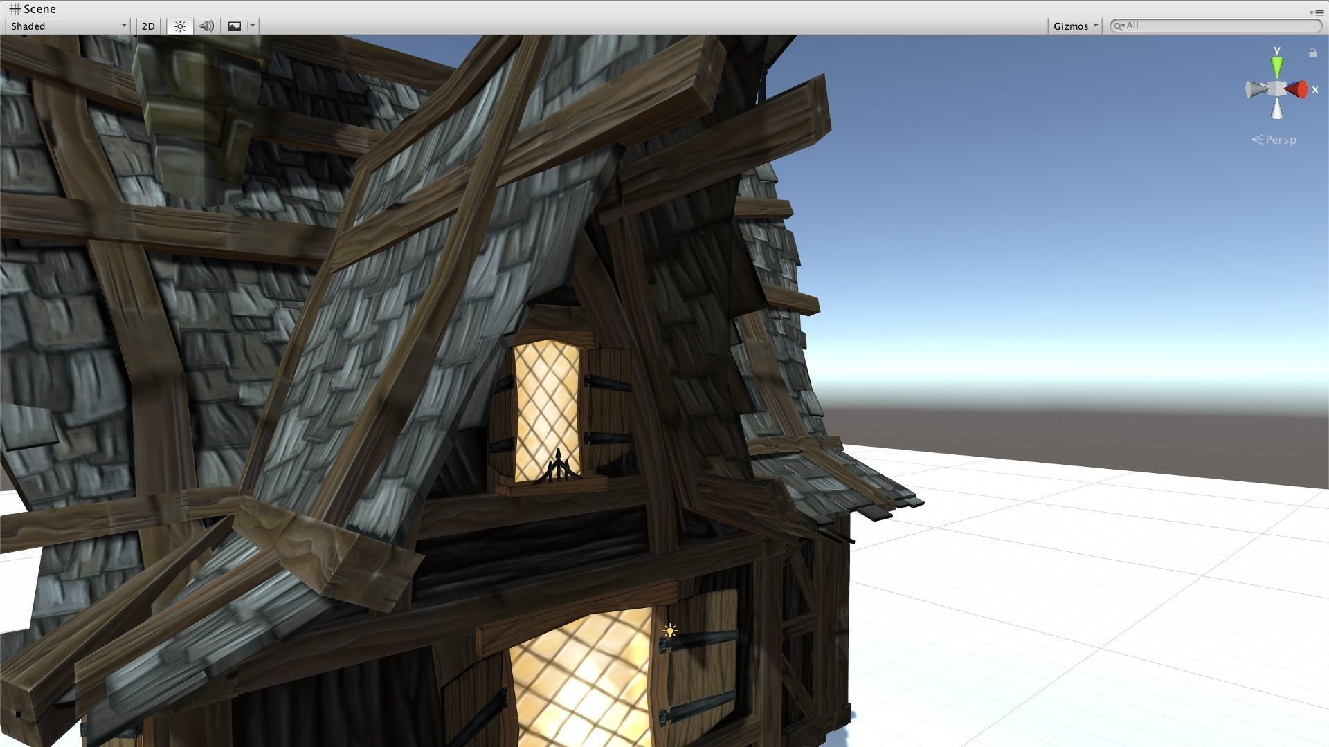 Medieval Fantasy Town Kit Low-poly 3D model_20