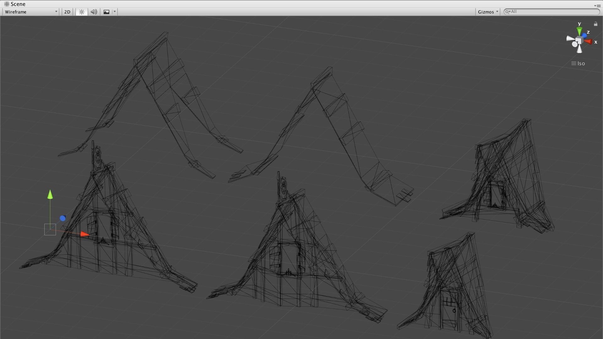 Medieval Fantasy Town Kit Low-poly 3D model_27