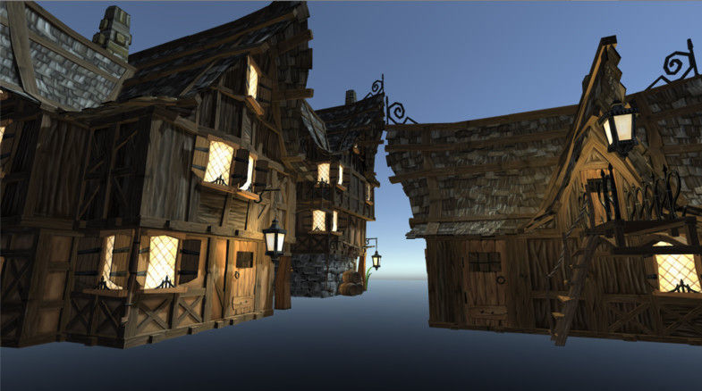 Medieval Fantasy Town Kit Low-poly 3D model_25
