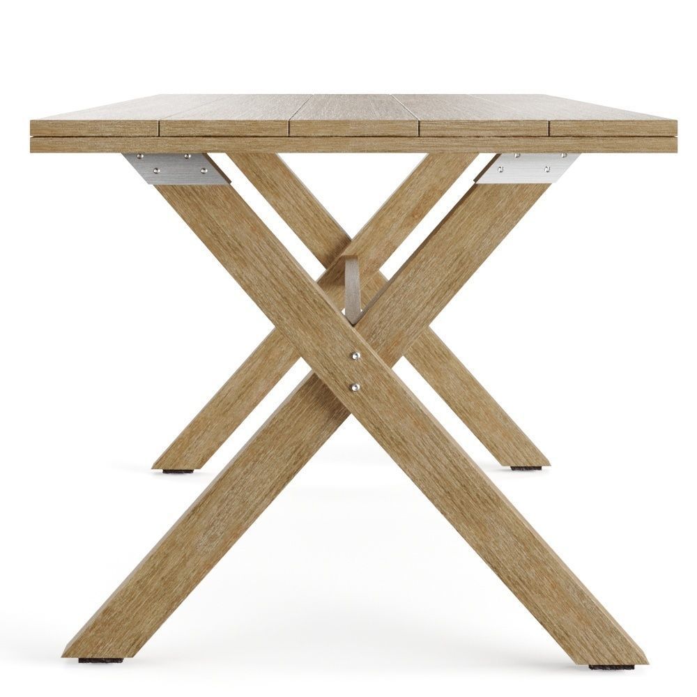 Chiara table 140 3D model_2