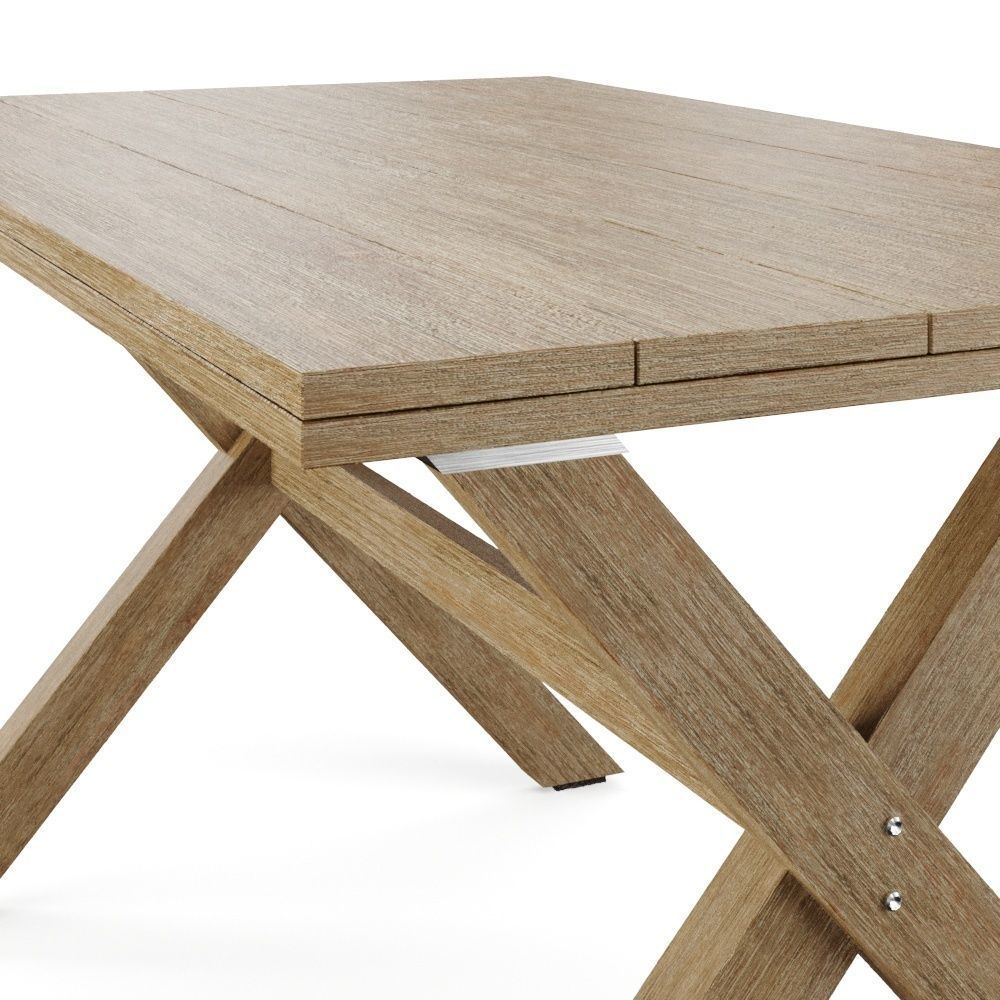 Chiara table 140 3D model_4
