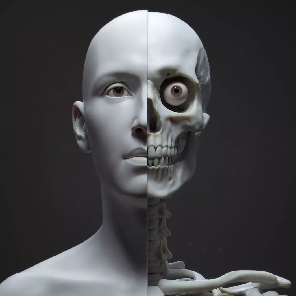 Default Human Head Basemesh LowPoly Low-poly 3D model_0