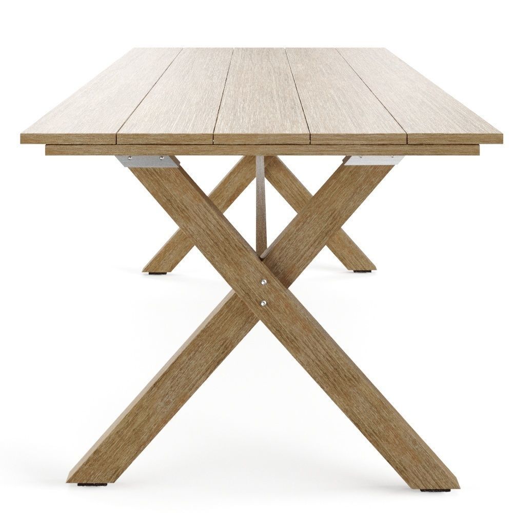 Chiara table 190 3D model_2
