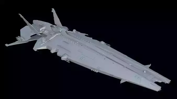 Space Cruiser 3D model