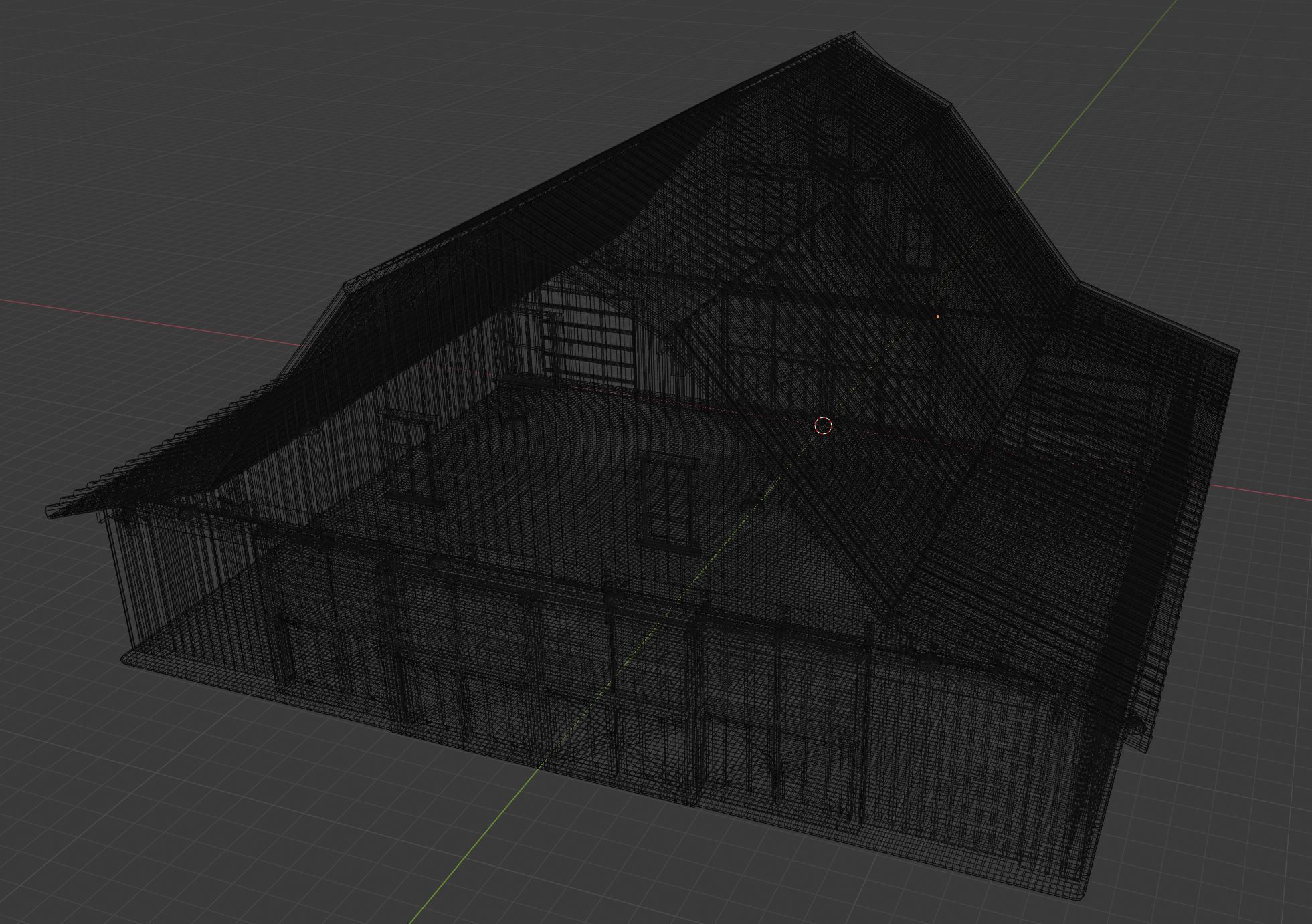 Hangar Barn 3D model_7