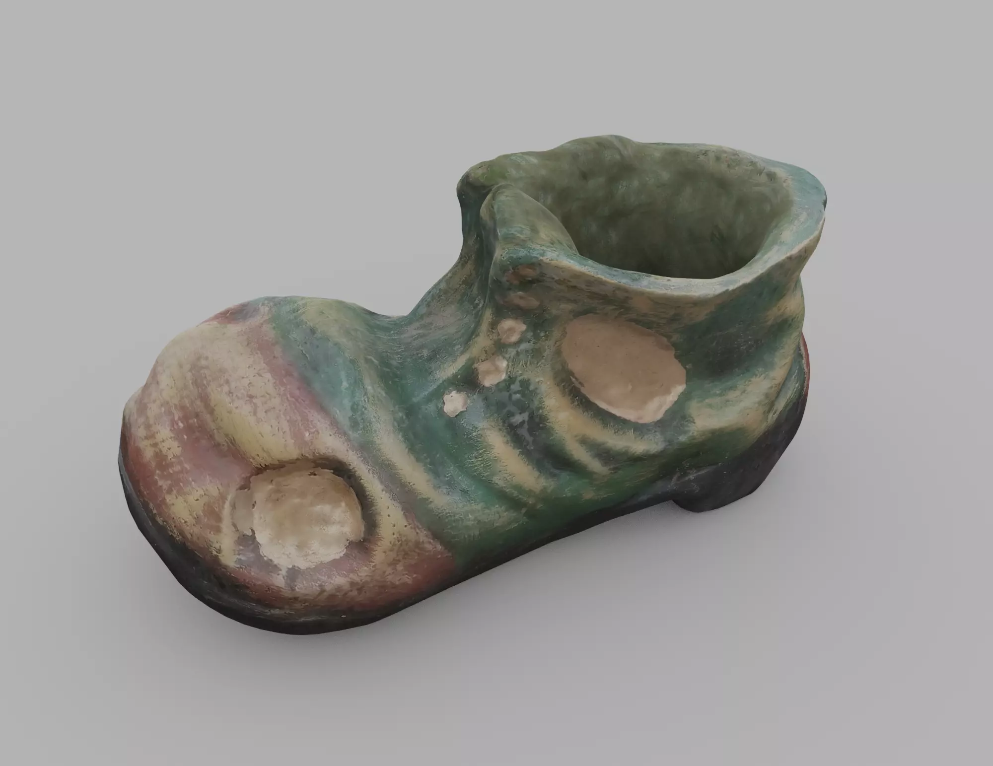 Garden Flowerpot Boot 3D print model