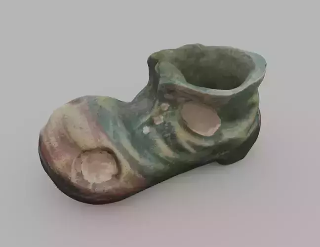 Garden Flowerpot Boot  3D print model