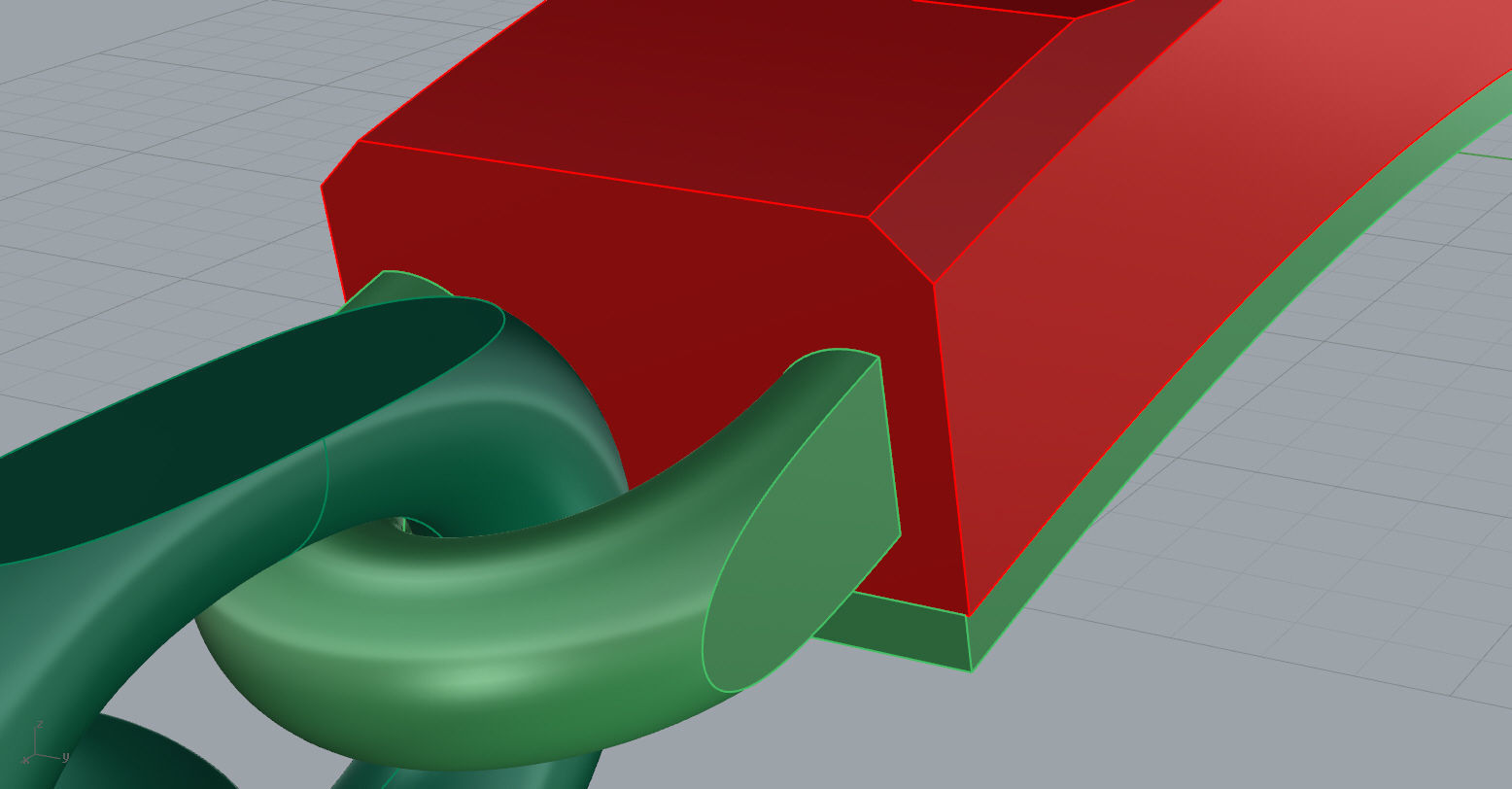 Tiffany and Co Tumbled Wide Chain Bracelet 3D print model_8