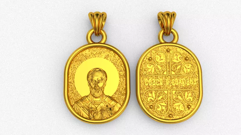 Saint Nicholas 3D print model