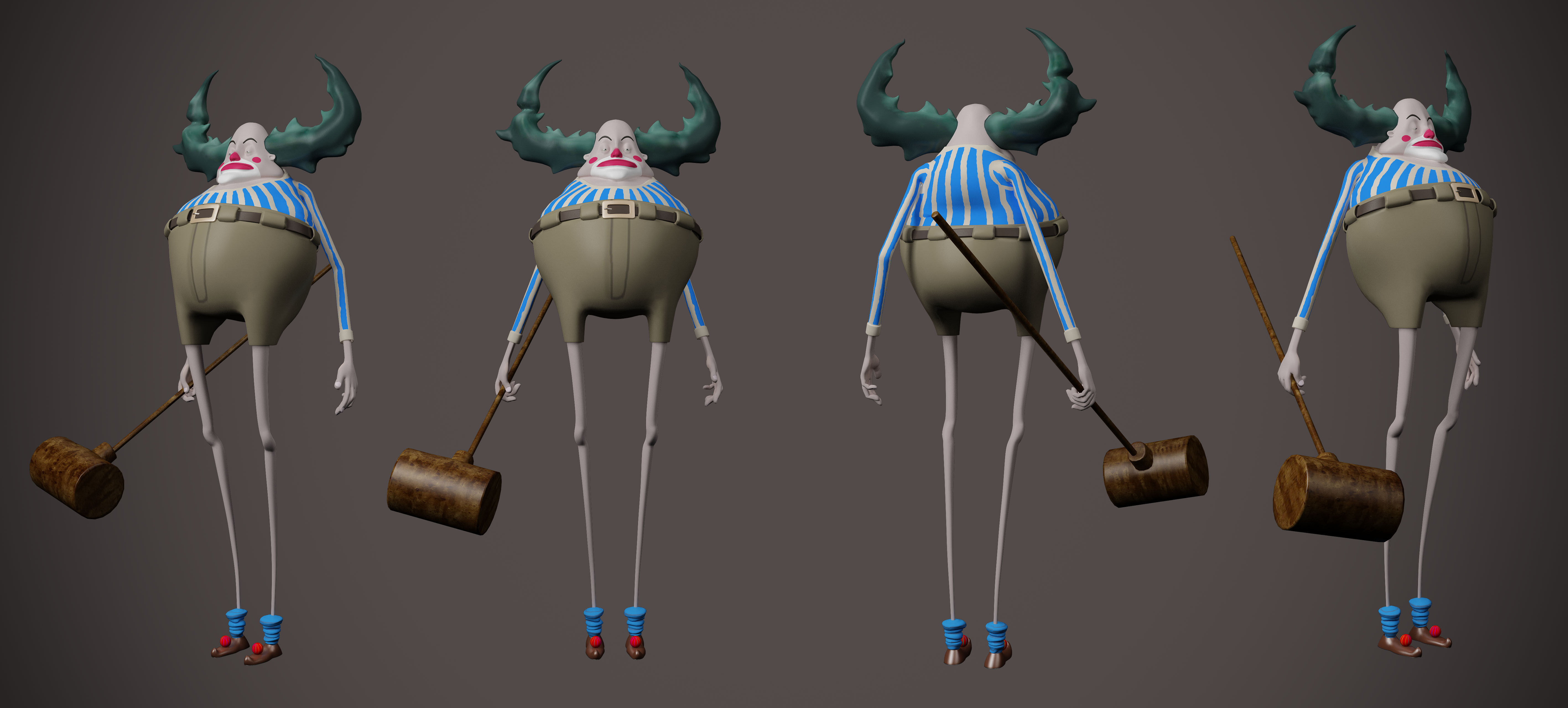 Mr Winkle 3D model_5