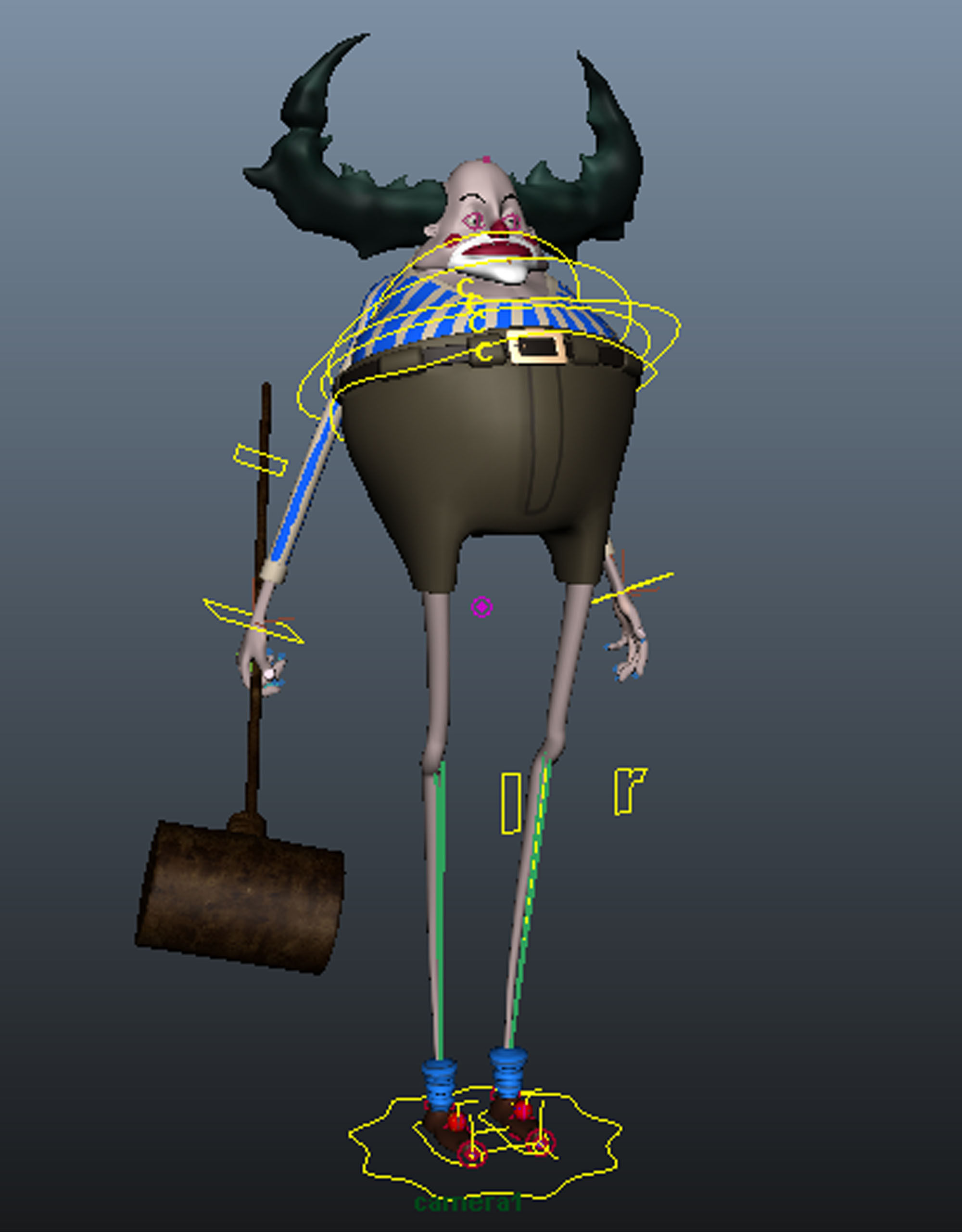 Mr Winkle 3D model_6