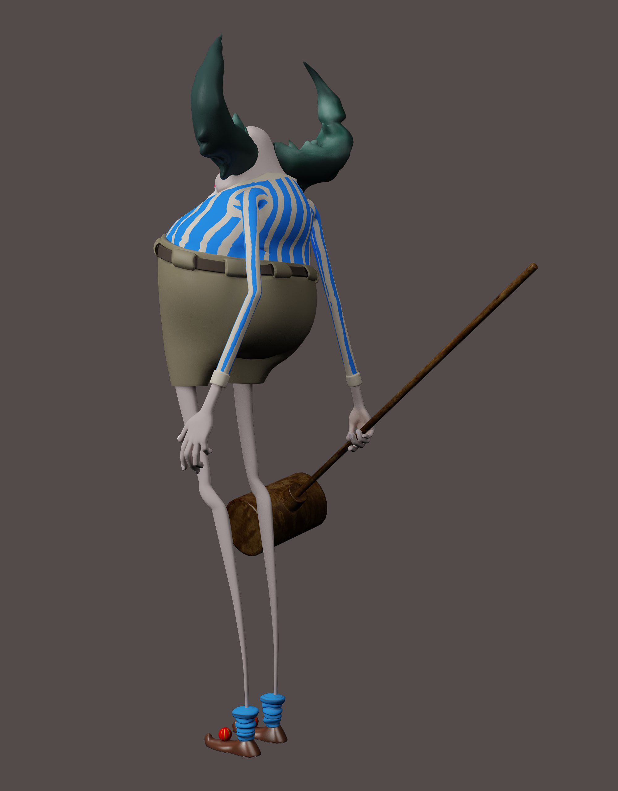Mr Winkle 3D model_3