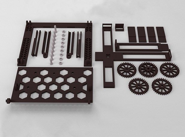 Tablet stand universal  3D print model_2