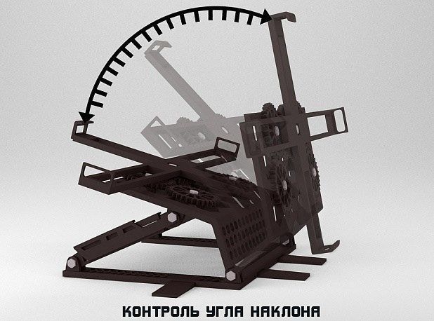 Tablet stand universal  3D print model_1