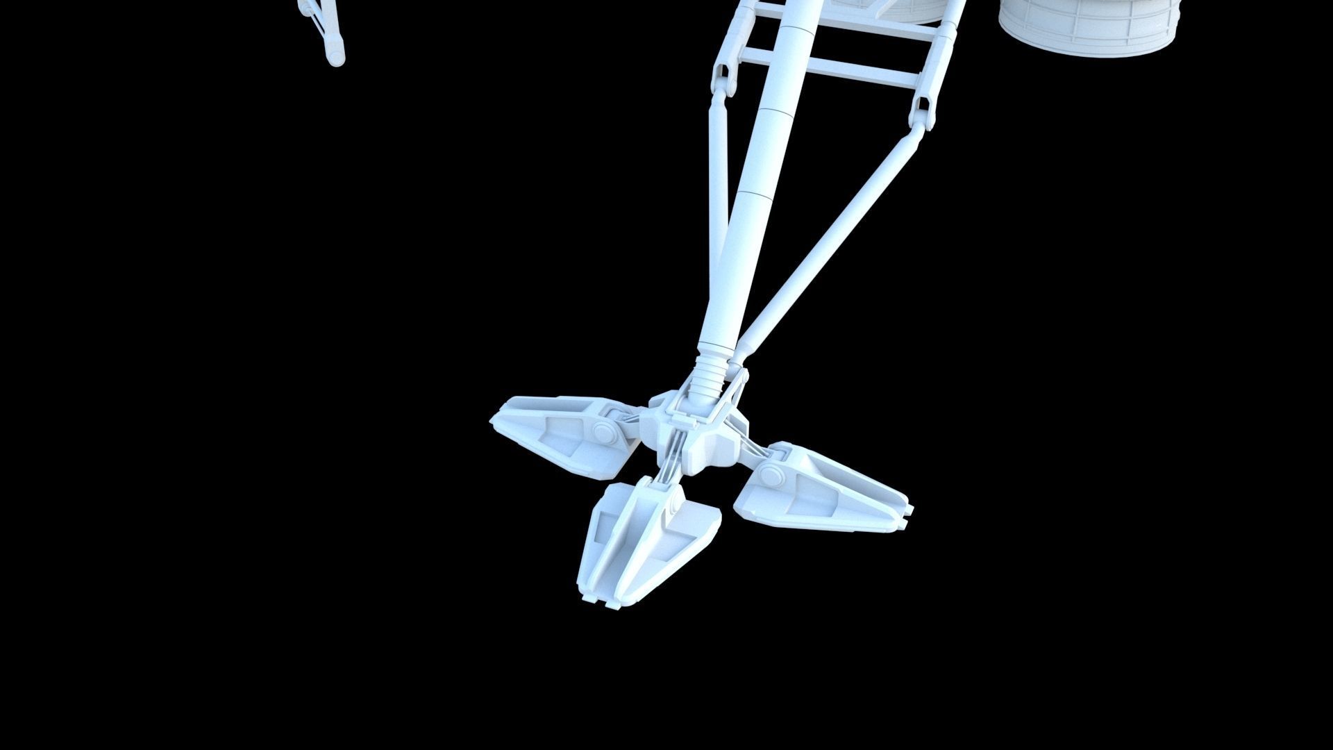 Landing module 3D model_10