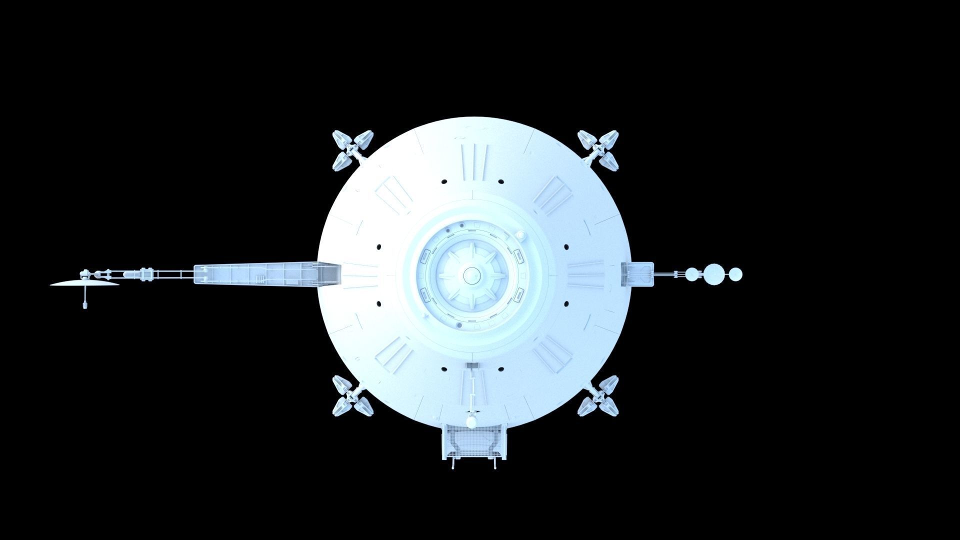 Landing module 3D model_5