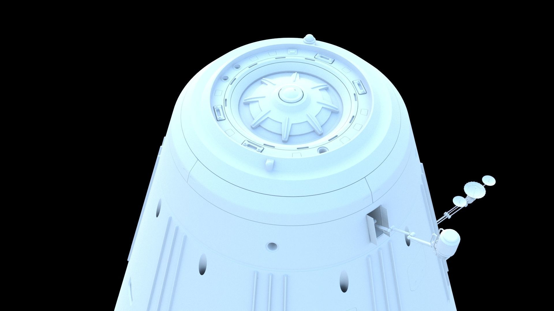 Landing module 3D model_15