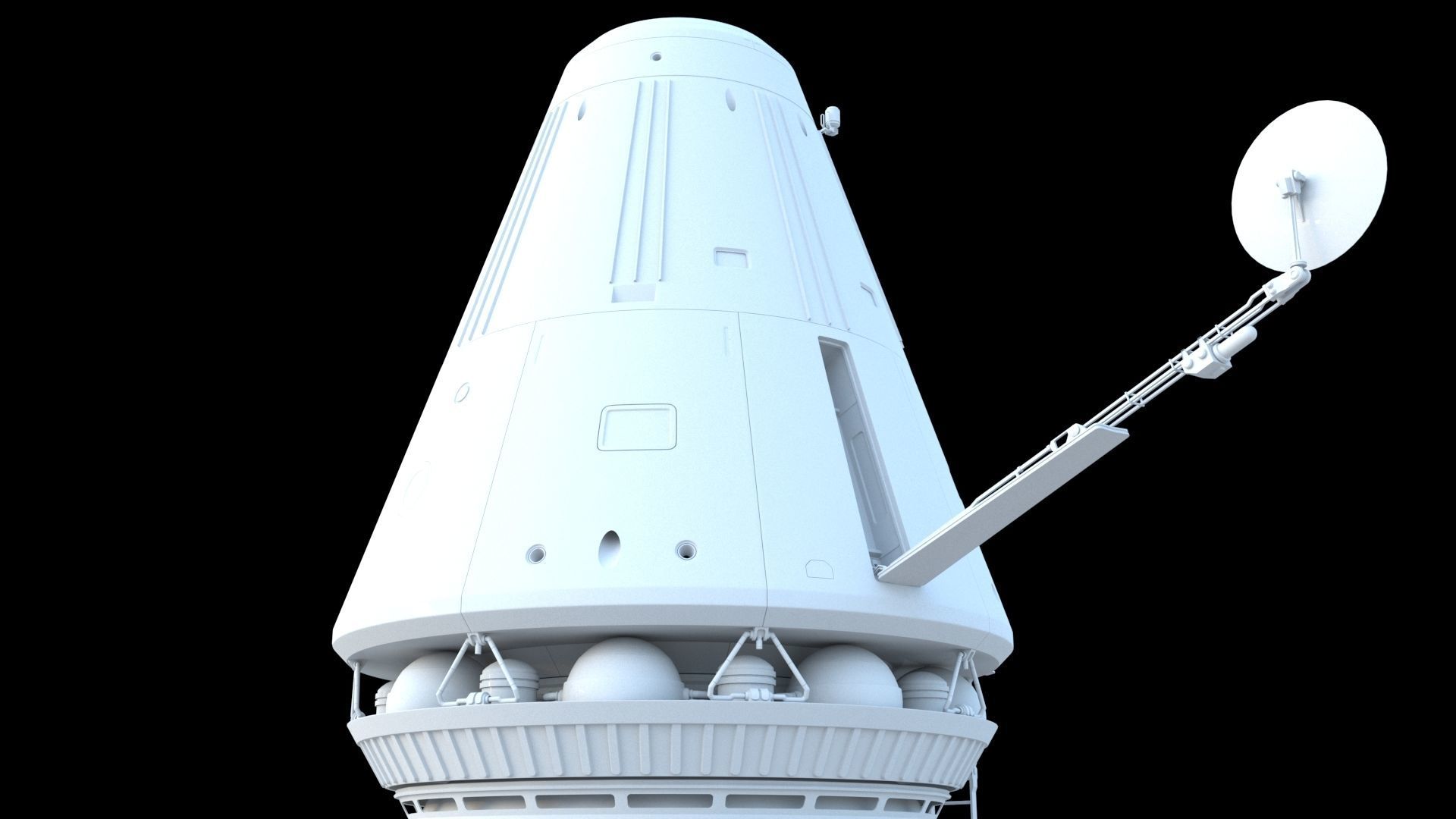 Landing module 3D model_16
