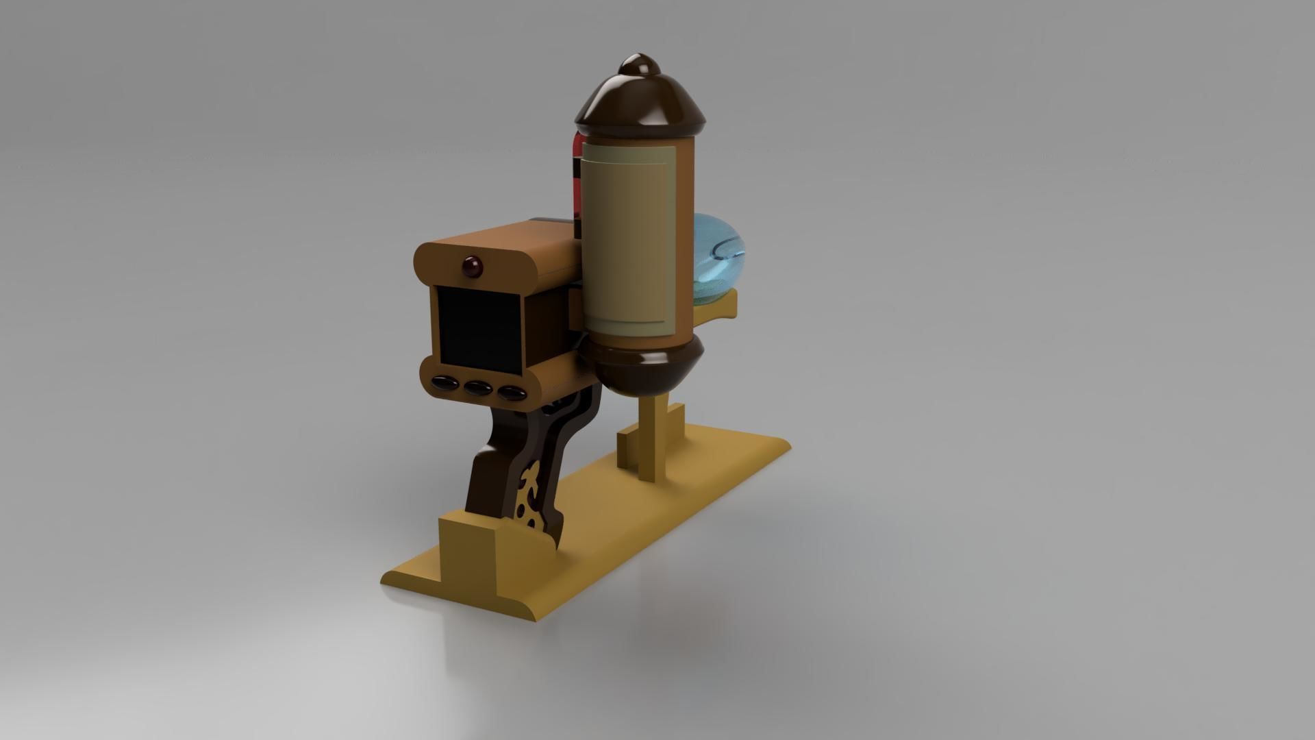 Memory Gun from Gravity Falls 3D print model_2