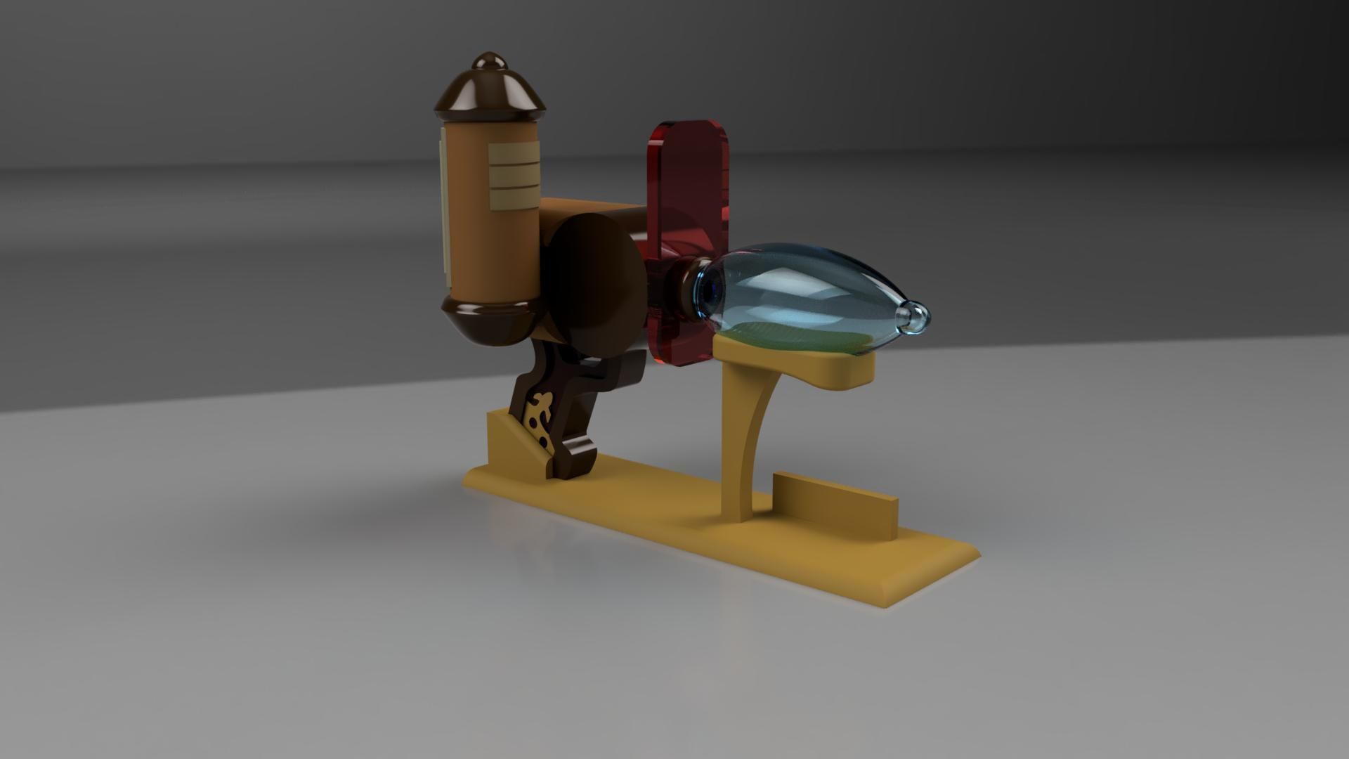 Memory Gun from Gravity Falls 3D print model_1