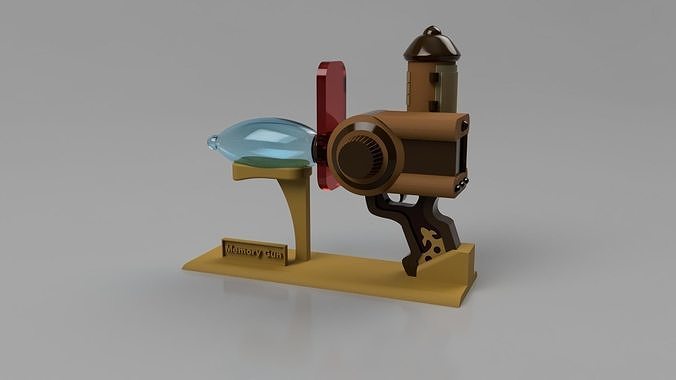 Memory Gun from Gravity Falls 3D print model