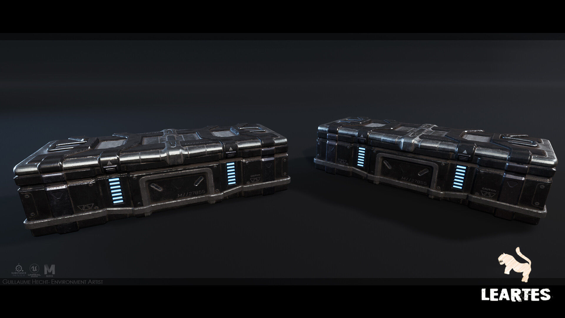 The Rally Point Environment Modular Low-poly 3D model_7