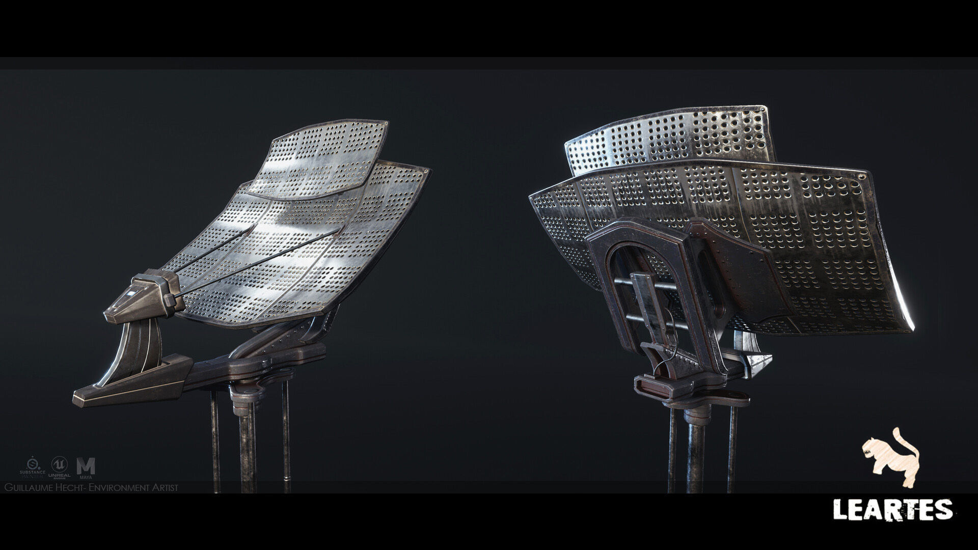 The Rally Point Environment Modular Low-poly 3D model_22