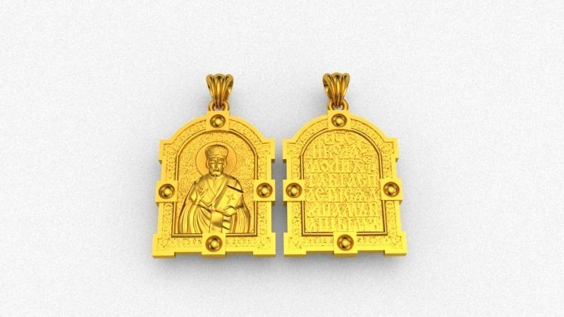 Saint Nicholas 3D print model_1