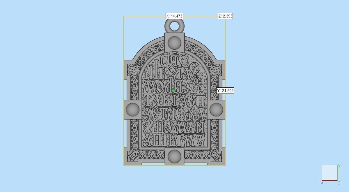 Saint Nicholas 3D print model_3