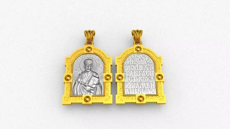 Saint Nicholas 3D print model_0