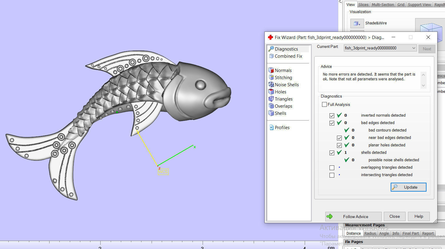 Fish pendant 3D print model 3D print model_6