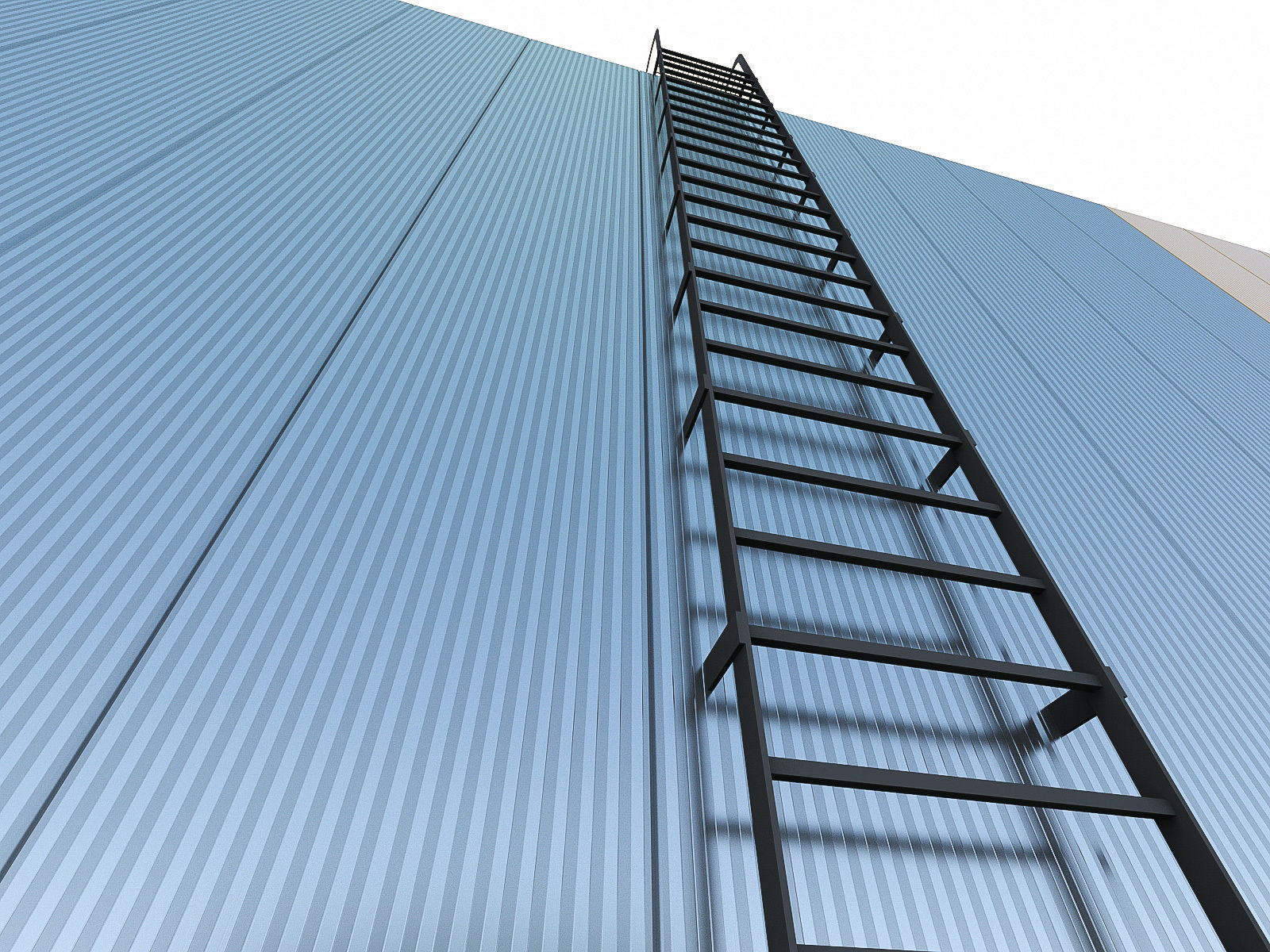 Logistics Building 01 Low-poly 3D model_15