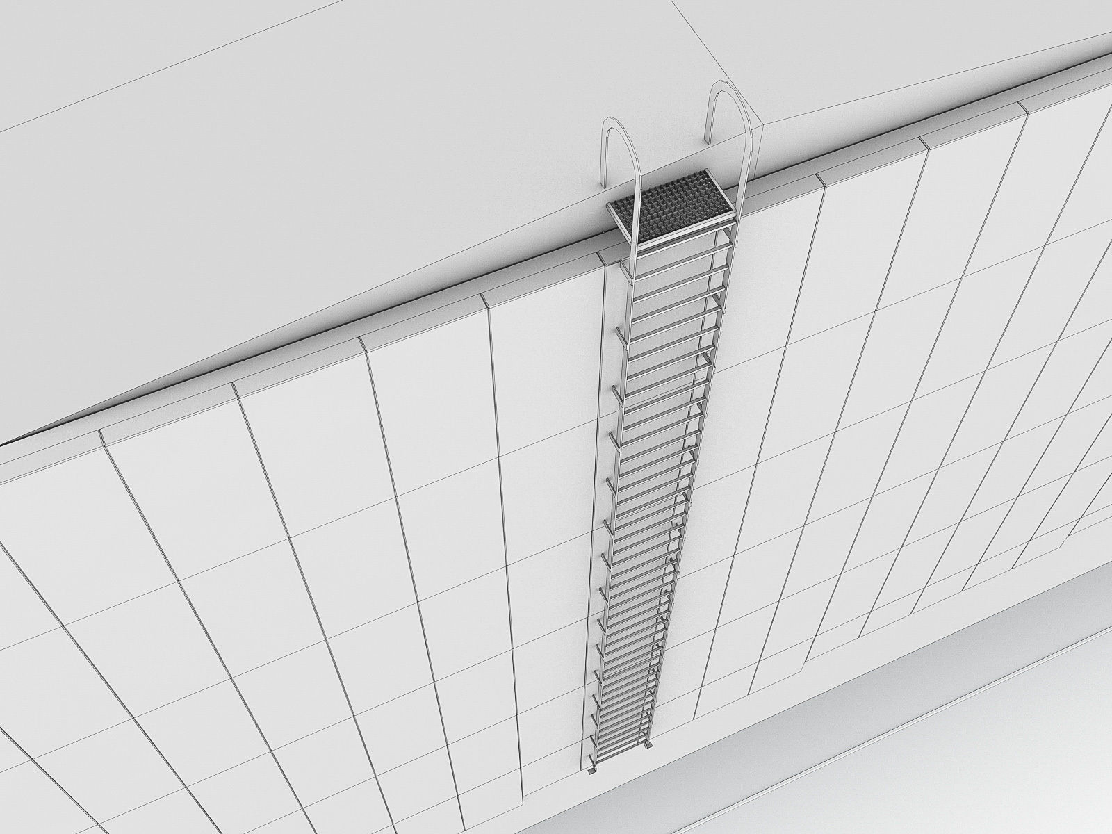 Logistics Building 01 Low-poly 3D model_24