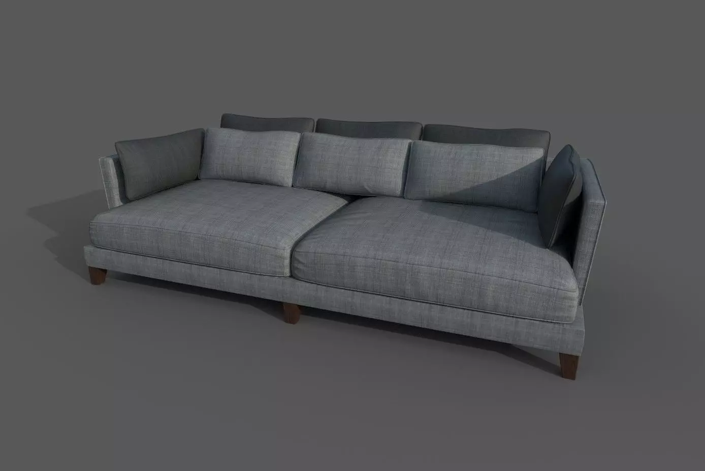Sofa-14 sofa Low-poly 3D model_0