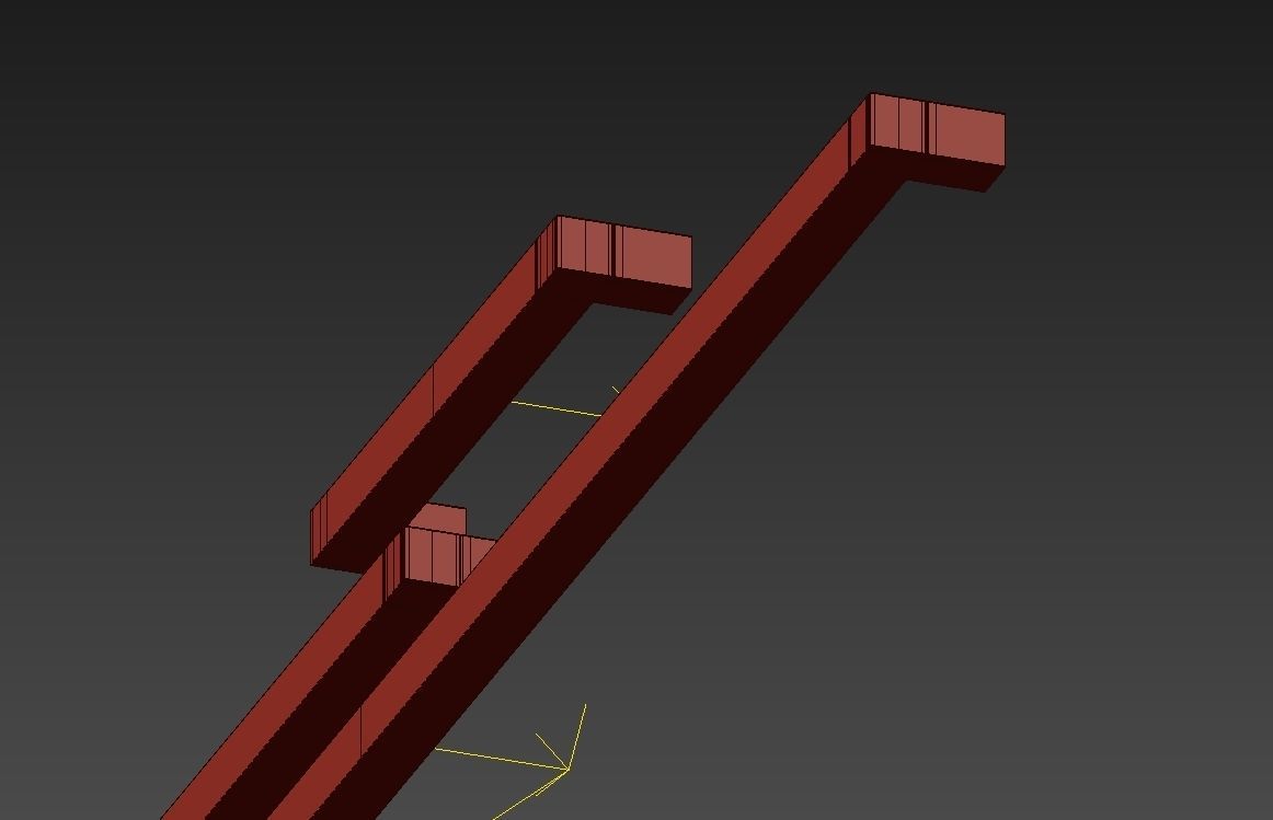 Stripe Wall Lamp by Forstlight 3D model_3