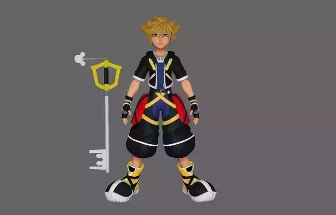 sora from kingdom hearts