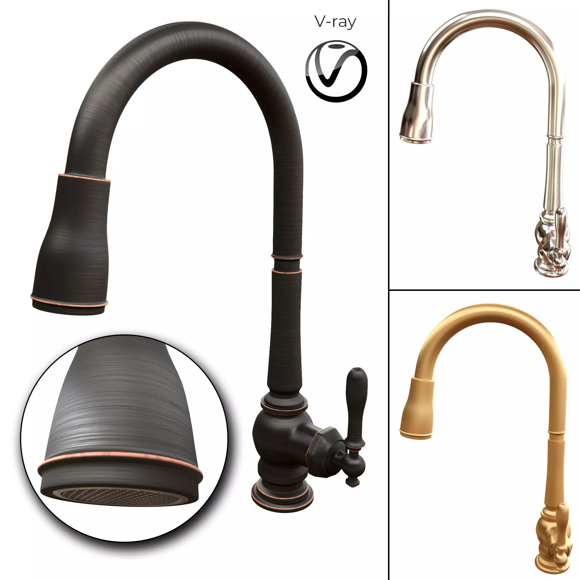 Bathroom faucet 3D model