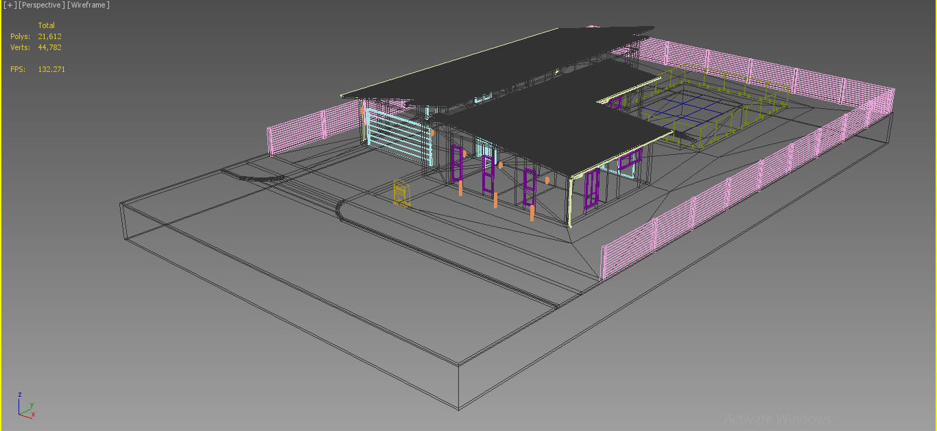 Australian House 5 3D model_14