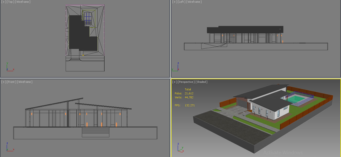Australian House 5 3D model_10