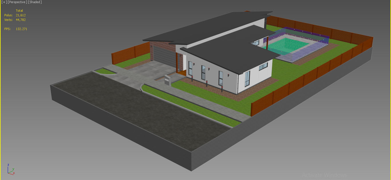 Australian House 5 3D model_8