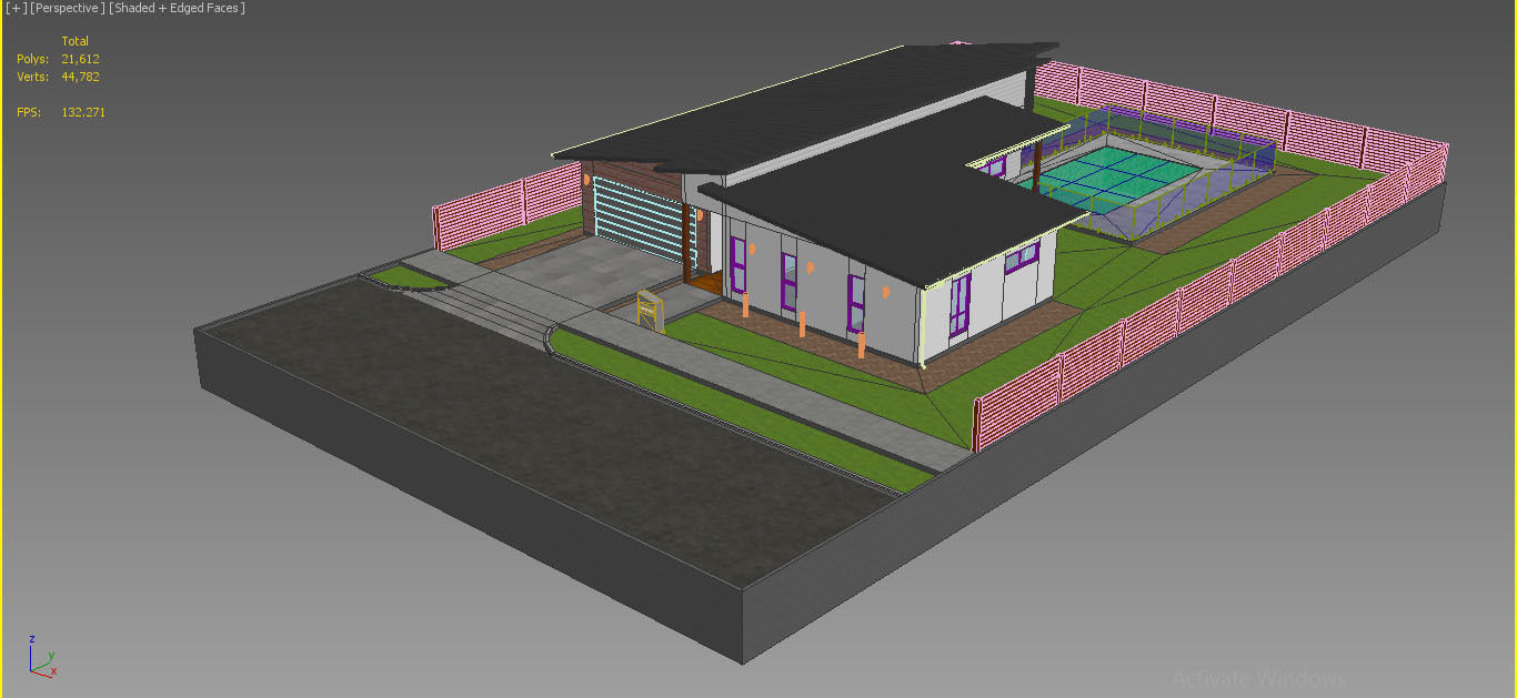 Australian House 5 3D model_9